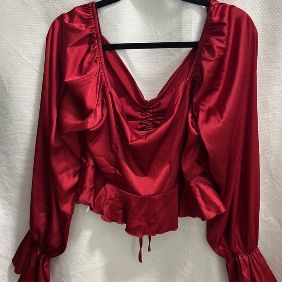 Satin blouse - Picture 6 of 6